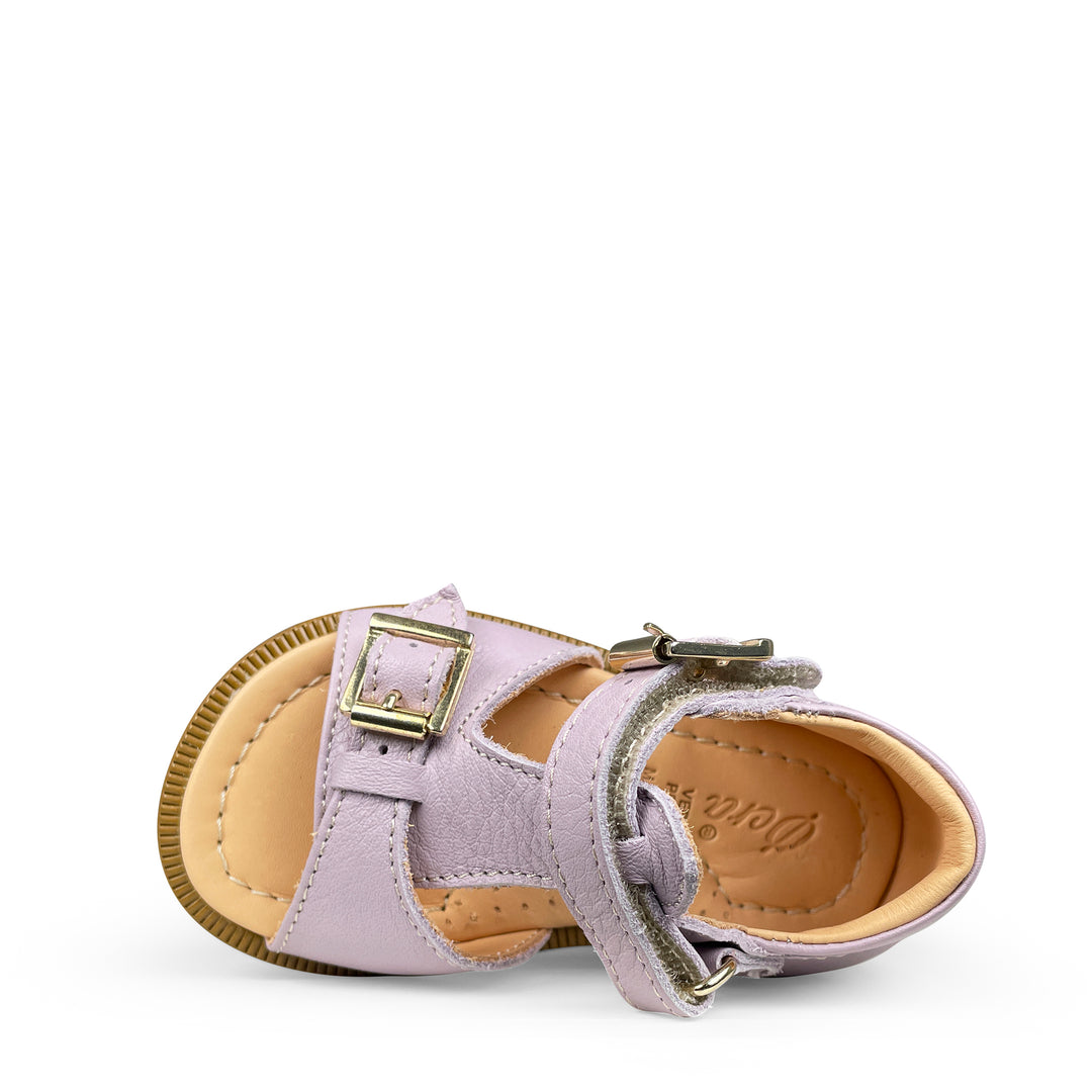 Sandal orange, pink and blue