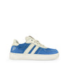 Sneaker blauw met wit