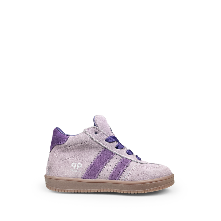 Lila hoge sneaker