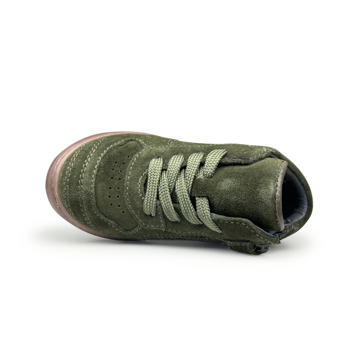 Donkergroene sneaker