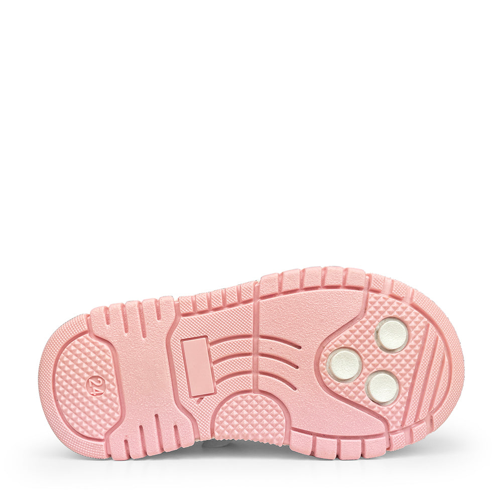 Sneaker with pink touch