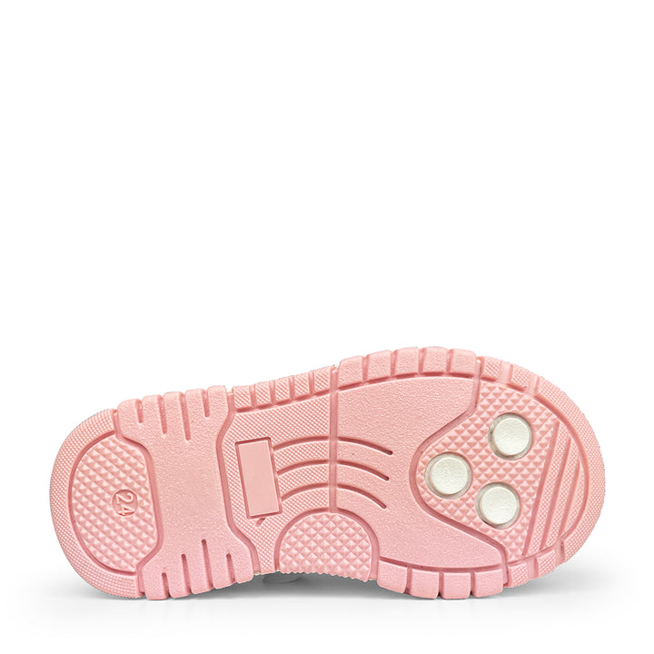 Sneaker with pink touch