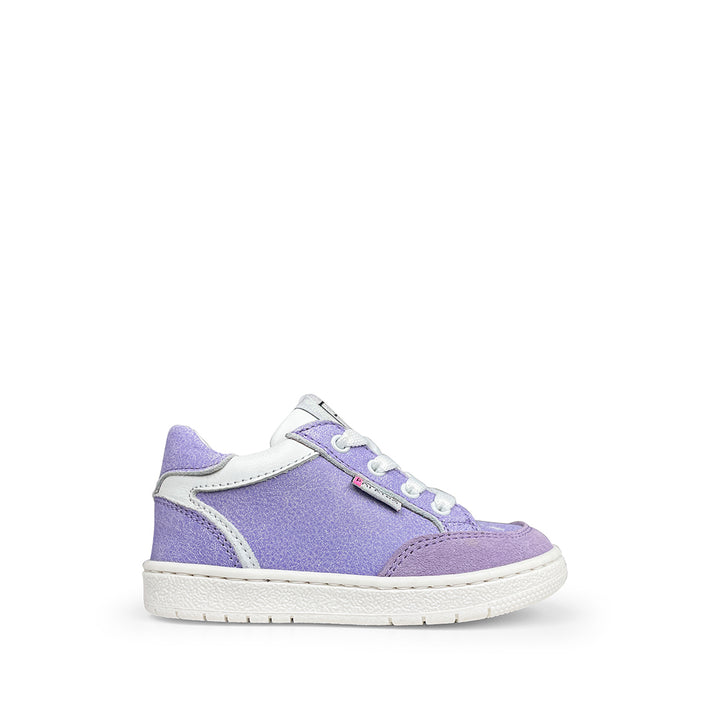 Sneaker lila en wit