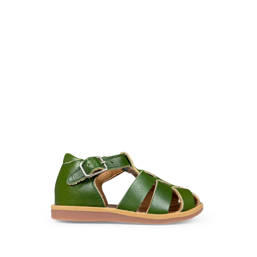 Gesloten sandaal groen