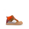 Sneaker with orange