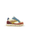 Runner rood, bruin, blauw, geel en paars