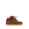 Veterbottine met luipaardprint