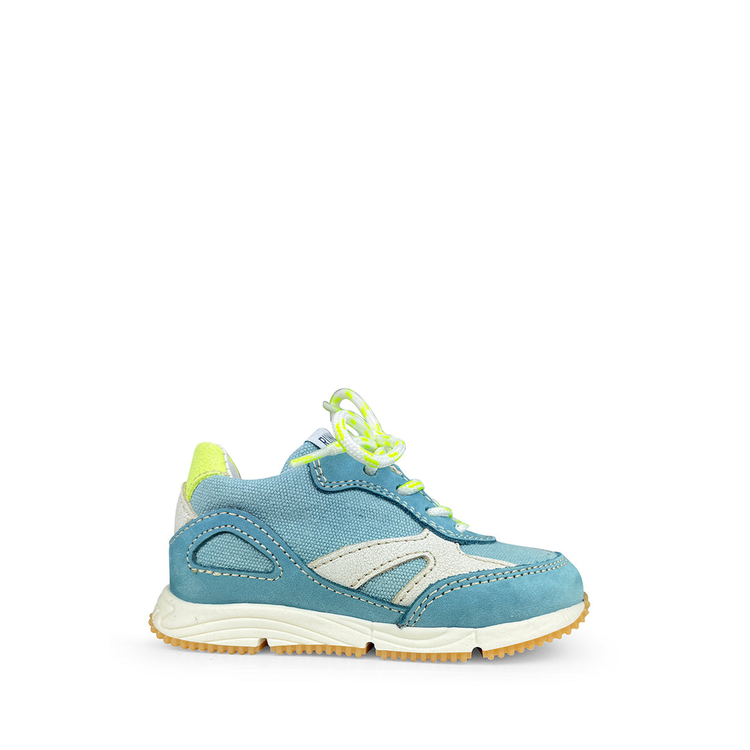 Runner blauw wit