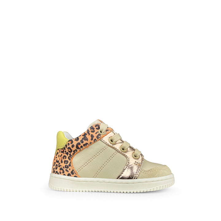 Sneaker platina leopard