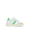 Sneaker wit groen