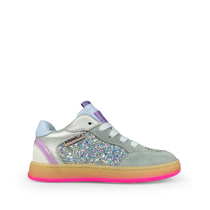 Sneaker zilver glitter