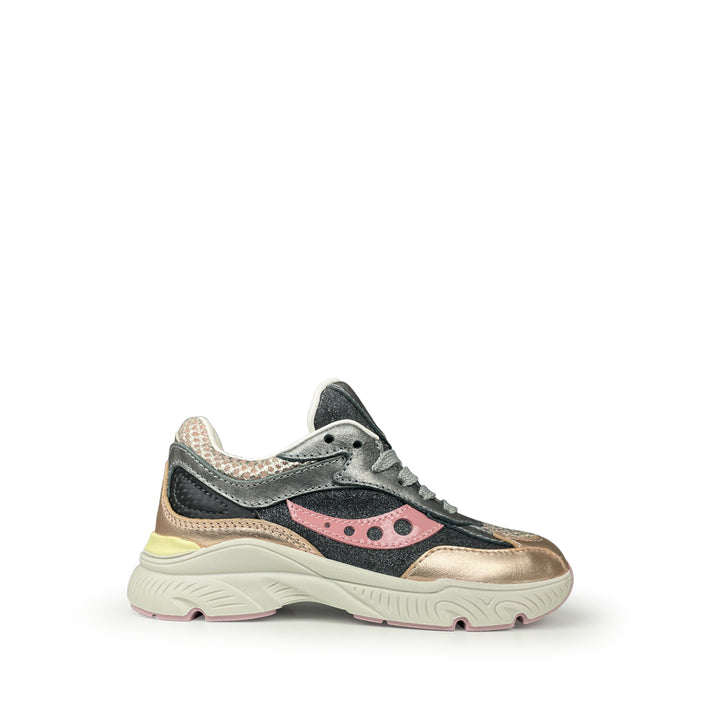 Runner roze en grijstinten