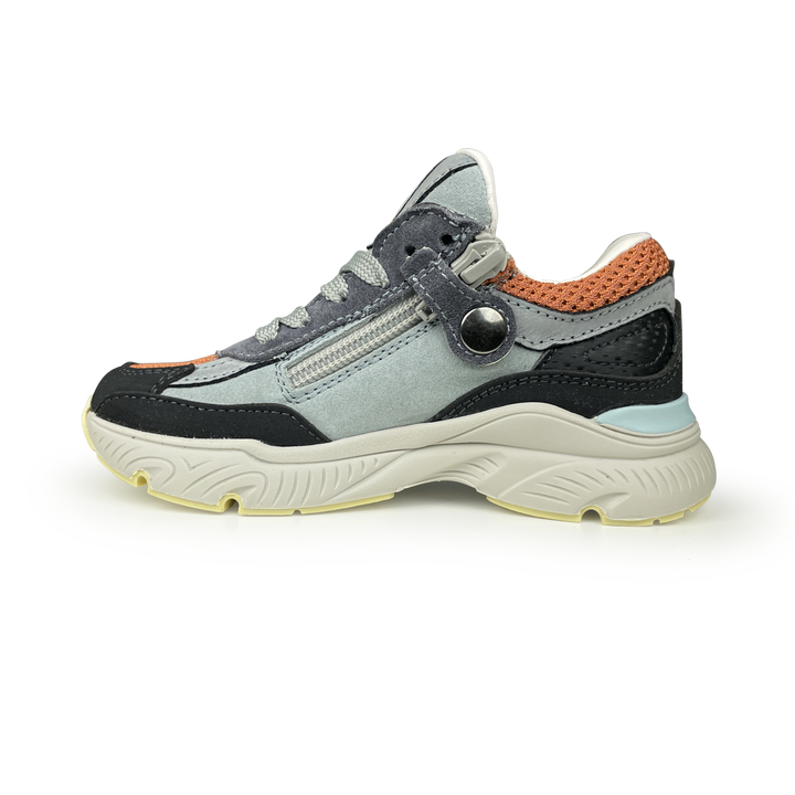 Runner blauw en grijstinten