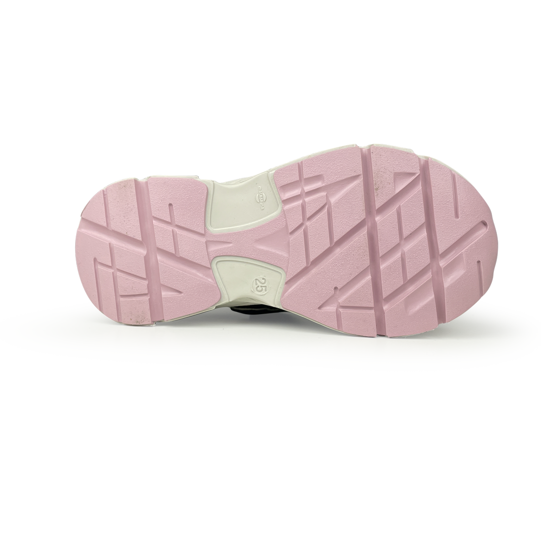 Runner roze en grijstinten