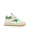 Sneaker wit met groene ster