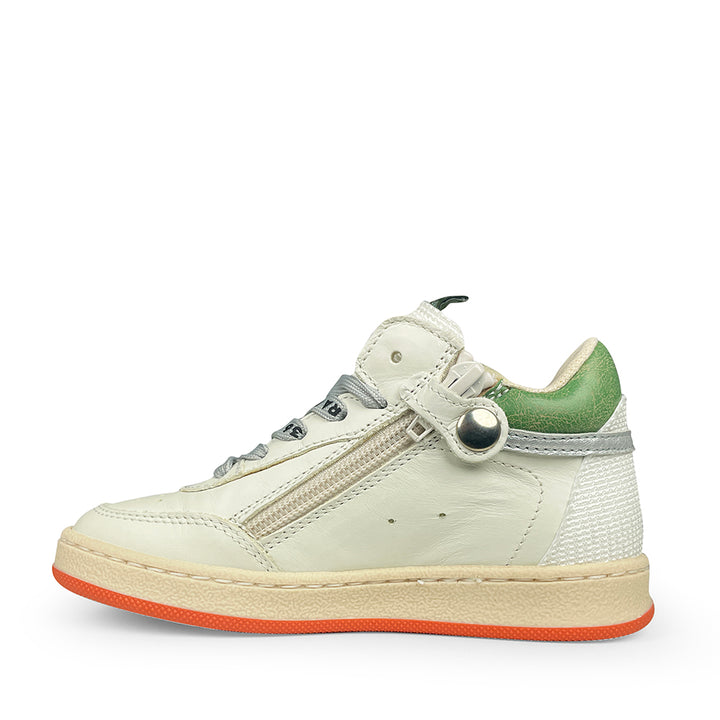 Sneaker wit met groene ster