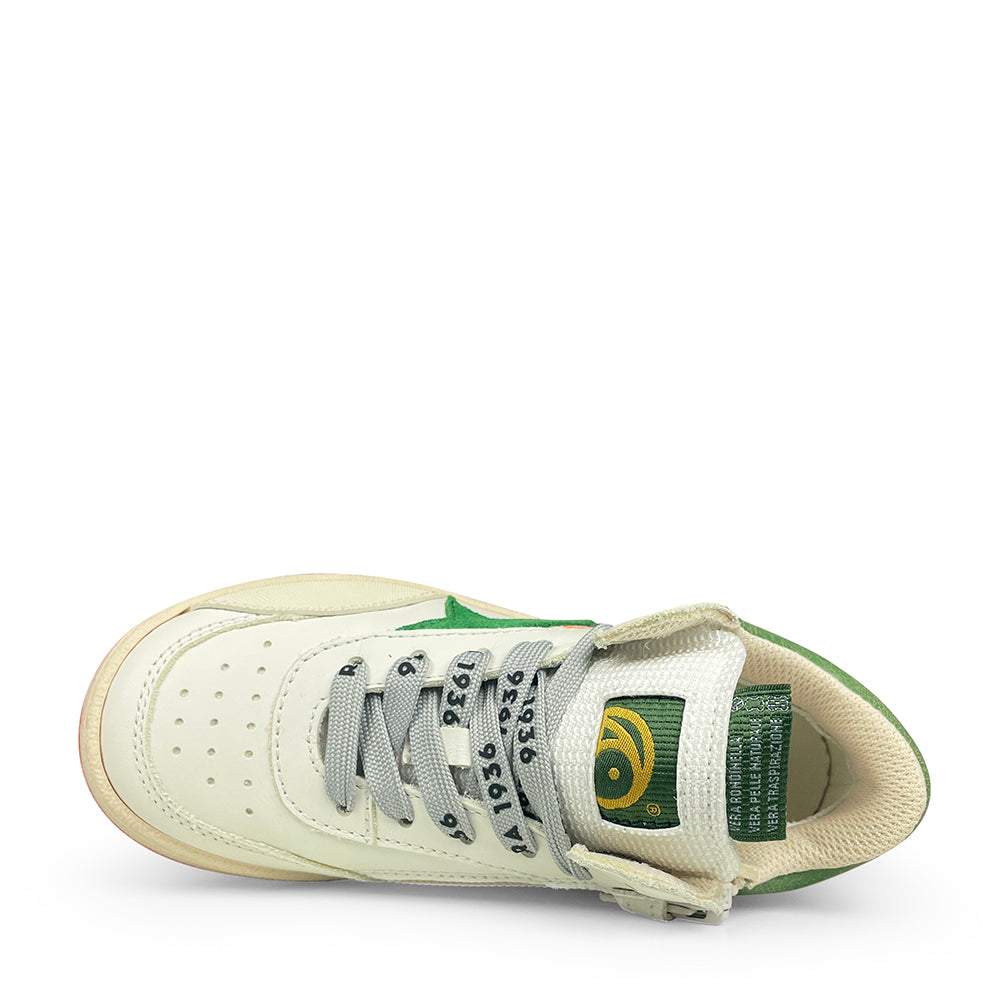 Sneaker wit met groene ster