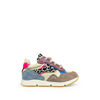 Runner paars, blauw en luipaard