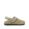 Klomppantoffel taupe