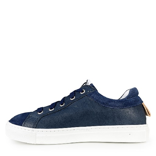 Momino trainer Blue sneaker with zipper