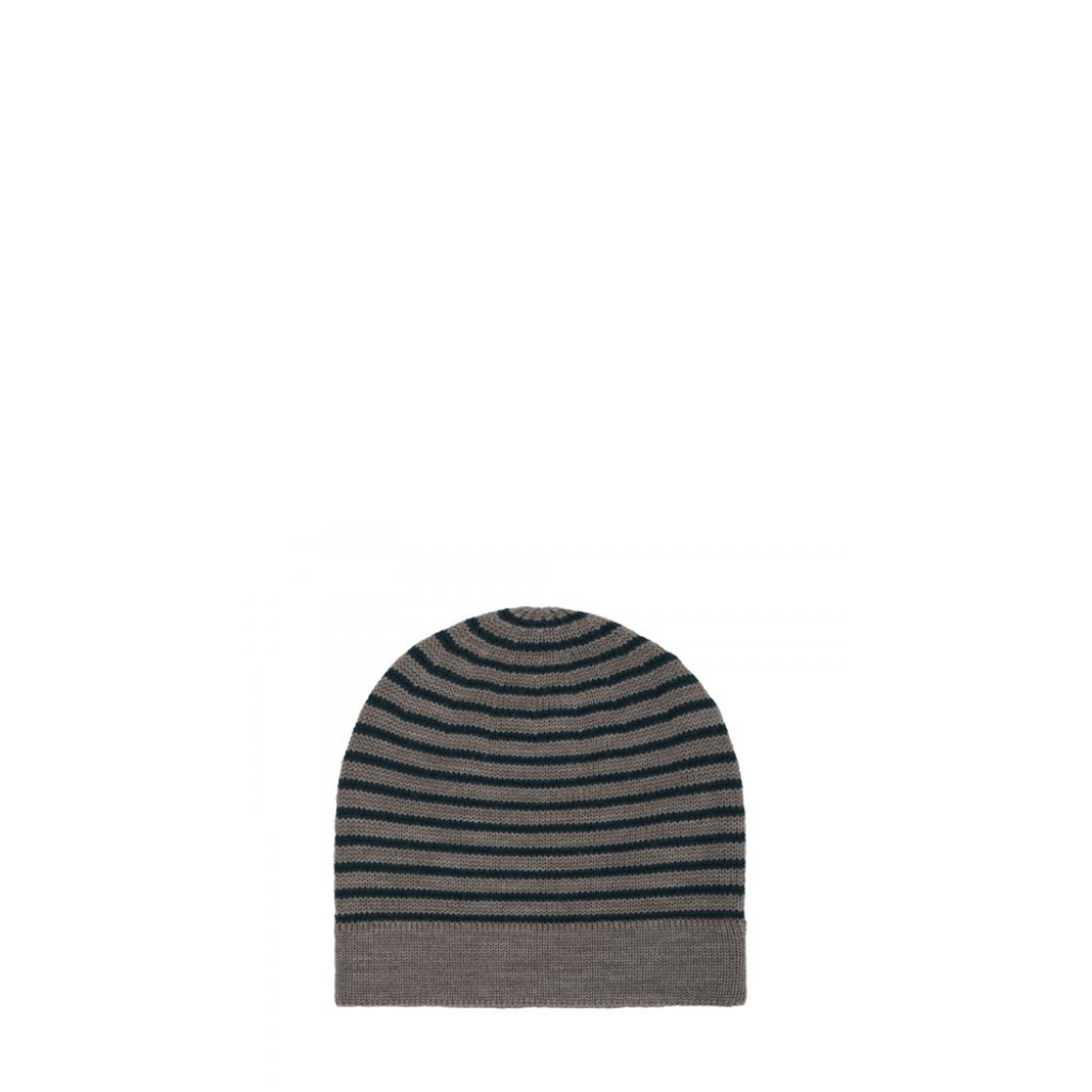 FUB - Grey green striped hat FUB