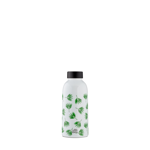 Kids shoe online 24bottles drinking bottles and cups Thermos MamaWata white with palm leaves