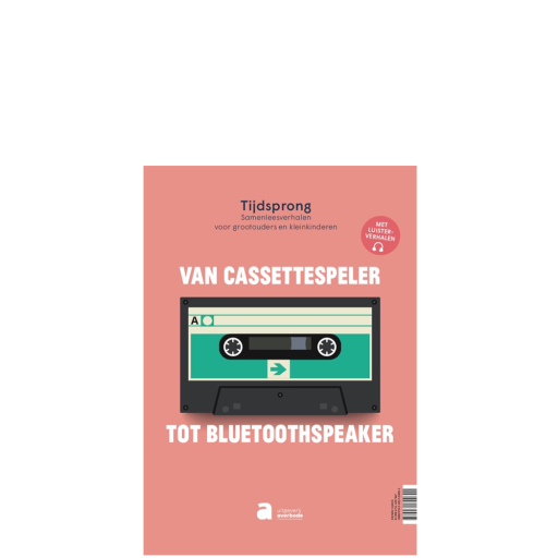 Kinderschoen online Anna Pops boeken Boek Tijdsprong: Van cassettespeler tot Bluetoothspeaker