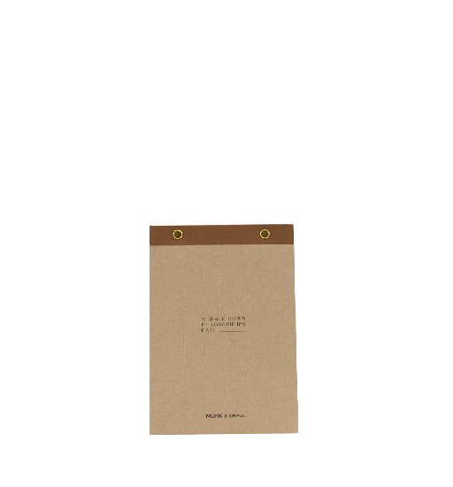 Monk & Anna Greeting cards & notebooks Blocnote set of 3