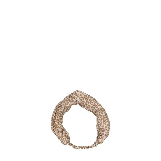Kinderschoen online MarMar Copenhagen haarbanden Zachtgroene tijgerprint haarband
