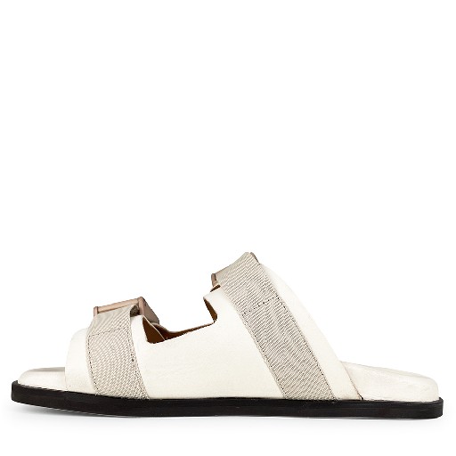 Bisgaard sandals Beige sandal with two bands