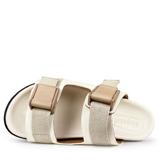 Bisgaard sandals Beige sandal with two bands