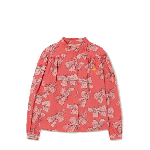 The Animals Observatory blouses Pink blouse with butterflies TAO