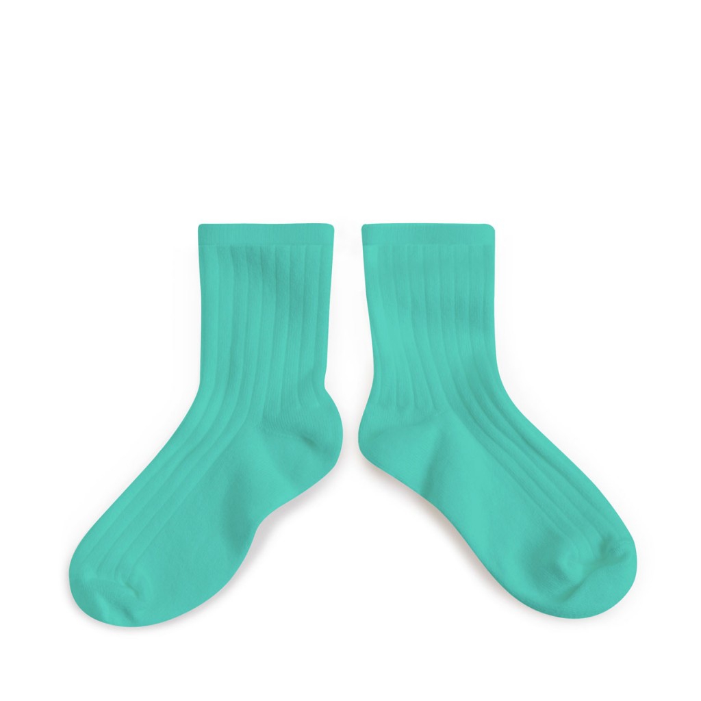 Collegien - Short socks lagon