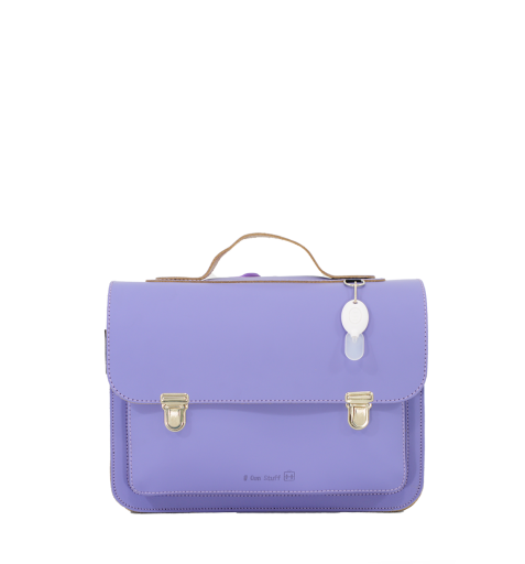 Kids shoe online Own Stuff schoolbag Leather toddler bag in lilac