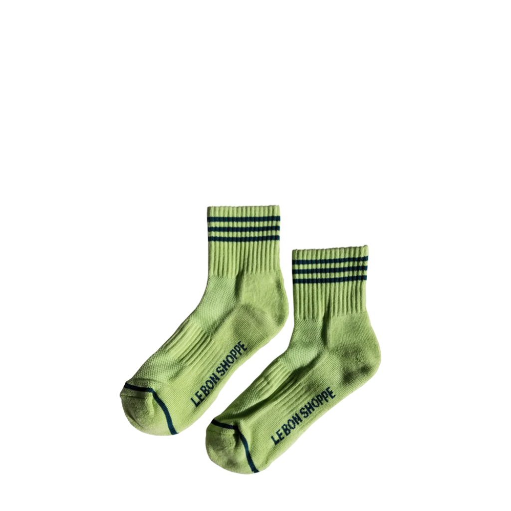 Le Bon Shoppe short socks Le Bon Shoppe - Boyfriend Socks Pistachio