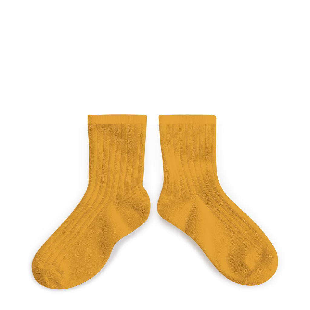 Collegien - Short socks Curcuma