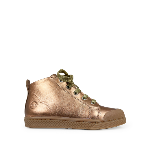 10IS trainer Gold semi-high sneaker