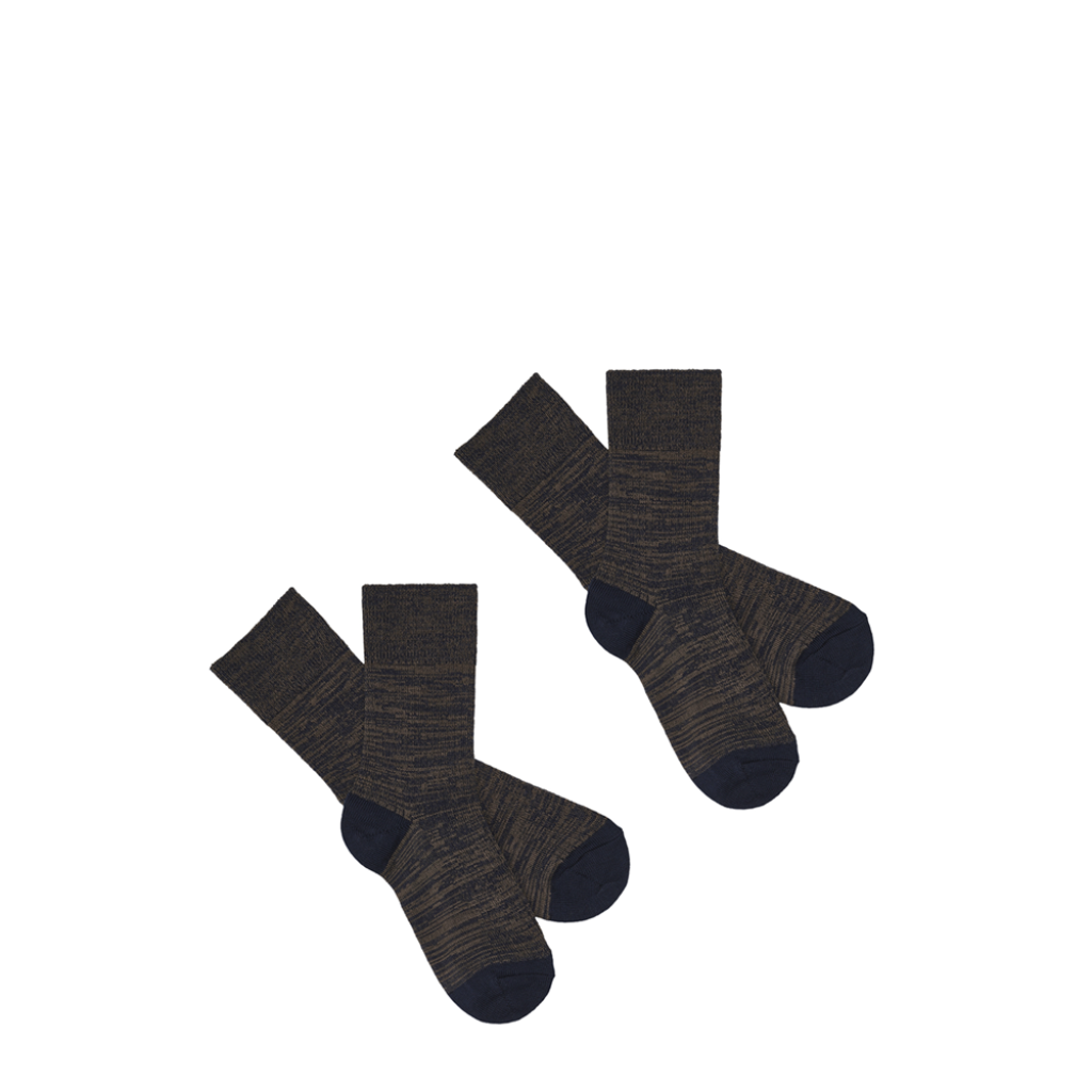 FUB - Brown melange socks