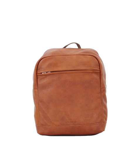 Kids shoe online Own Stuff schoolbag Leather cognac/brown backpack
