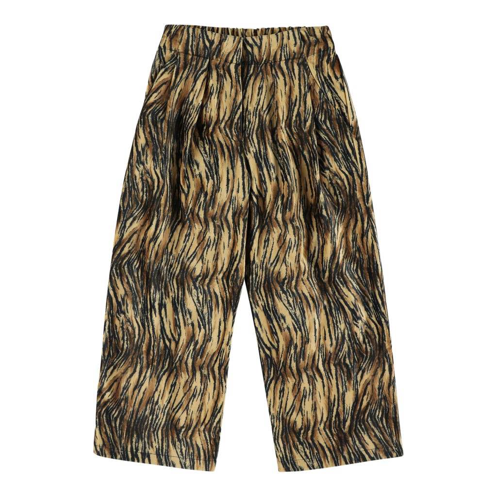 Simple Kids trousers Trouser in tiger print