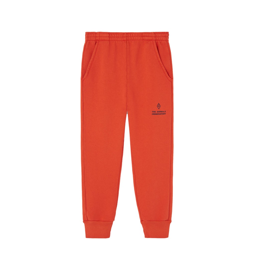 The Animals Observatory trousers Red sweatpants with logo