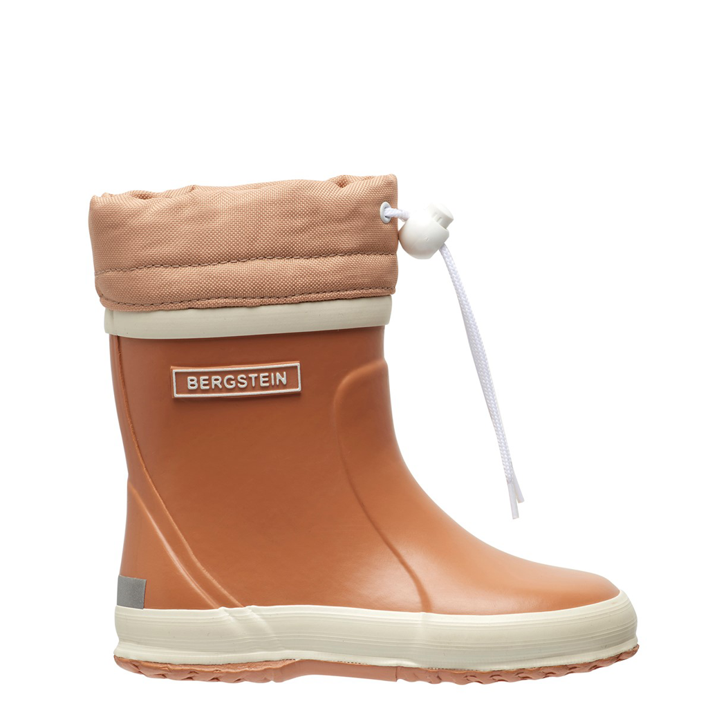 Bergstein - Light brown winter wellington boot with wool