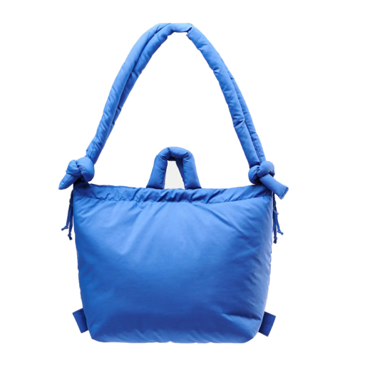 Kids shoe online lend bags Tote bag cobalt blue