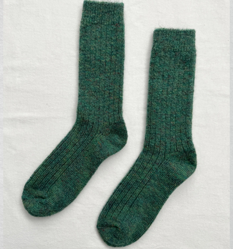 Le Bon Shoppe - Le Bon Shoppe - margot socks - emerald