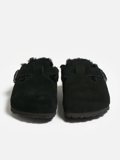 Birkenstock pantoffels Birkenstock Boston Shearling wool