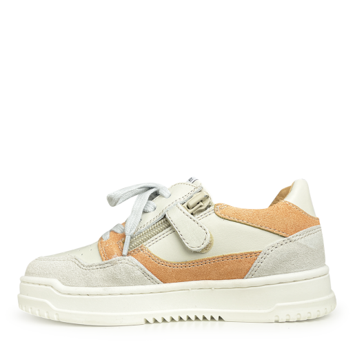 Romagnoli  trainer White orange sneakers