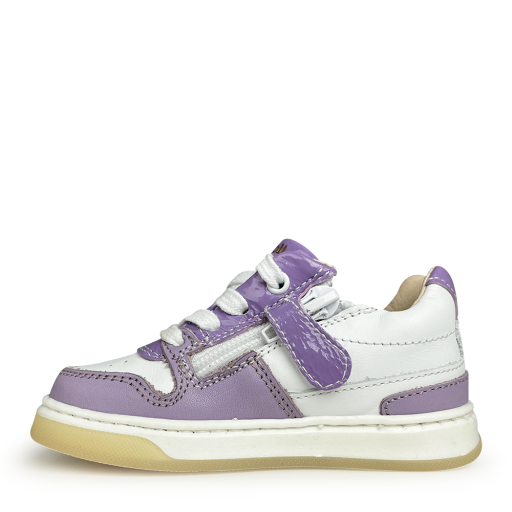 Romagnoli  trainer White purple sneakers