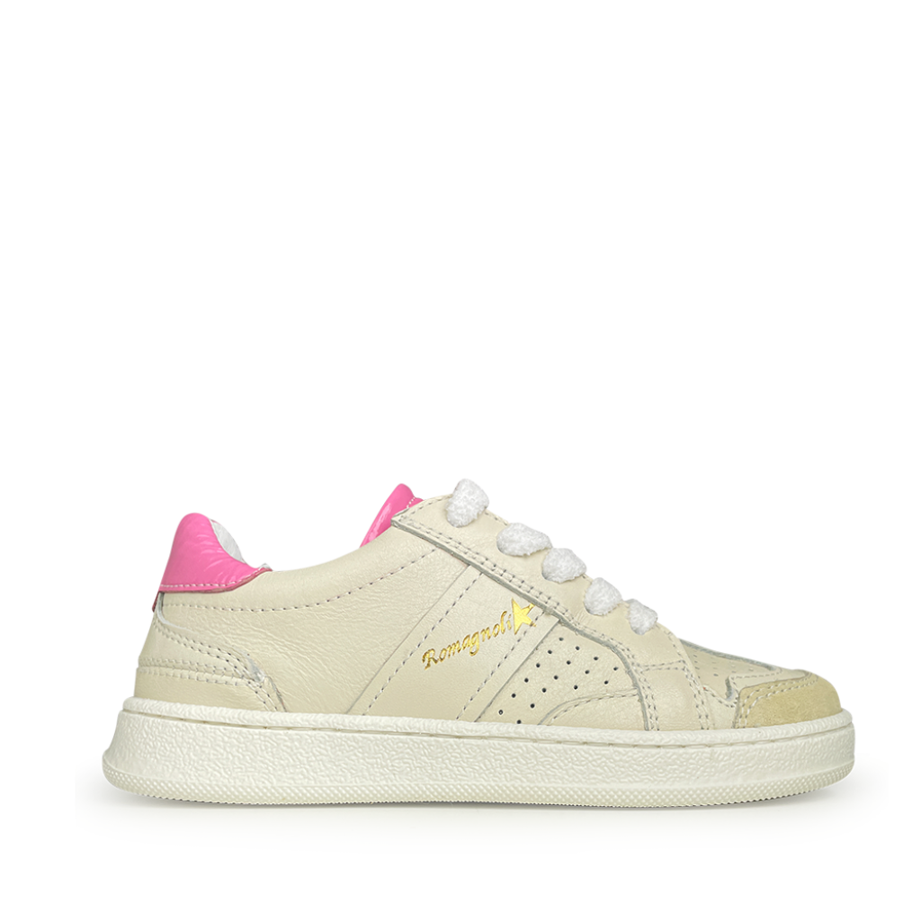 Romagnoli  - Sneaker wit roze