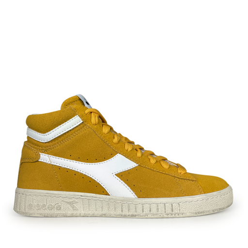 Diadora trainer Semi-high ochre sneaker with white logo