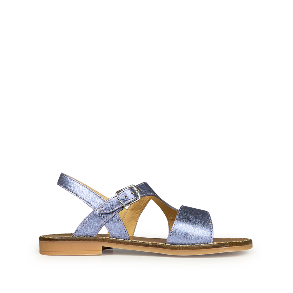 Clotaire - Metallic lilac sandal
